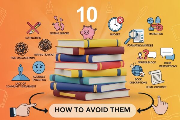 10 Common Mistakes New Self-Publishers Make — and How to Avoid Them