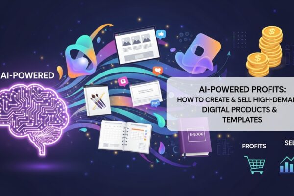 AI-Powered Profits: How to Create & Sell High-Demand Digital Products & Templates