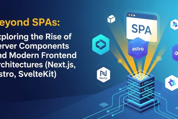 Beyond SPAs: Exploring the Rise of Server Components and Modern Frontend Architectures (Next.js, Astro, SvelteKit)