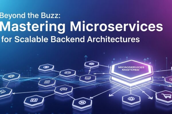 Beyond the Buzz: Mastering Microservices for Scalable Backend Architectures