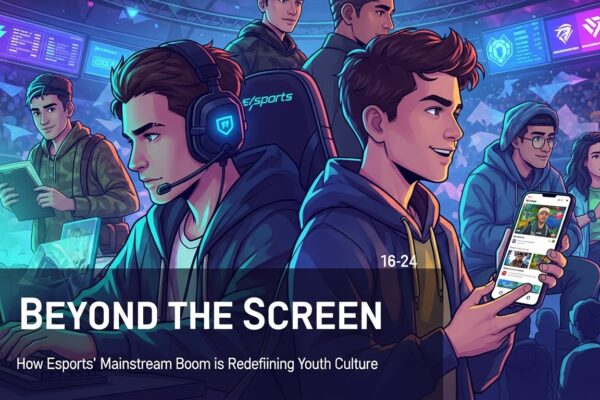 Beyond the Screen: How Esports’ Mainstream Boom is Redefining Youth Culture