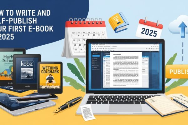 How to Write and Self-Publish Your First E-Book in 2025 (Step-by-Step Guide)
