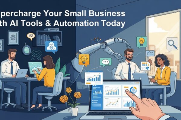 Supercharge Your Small Business with AI Tools & Automation Today